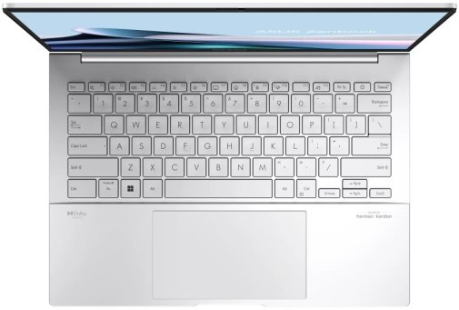 Ноутбук ASUS Zenbook 14 OLED UX3405CA-ST1262 Foggy Silver - 14