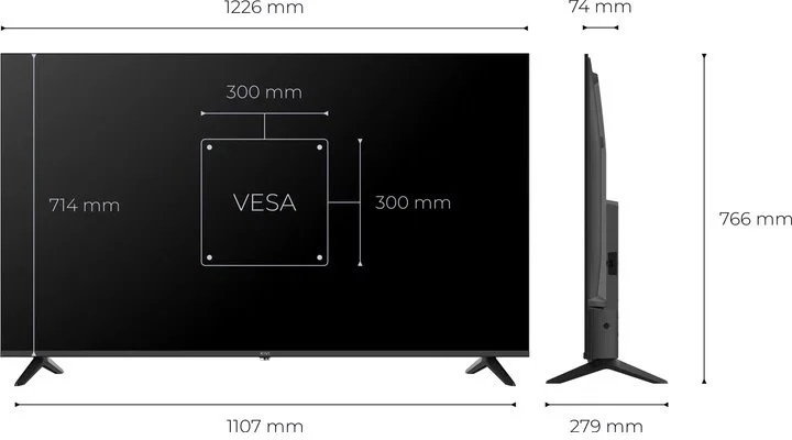 Фото: Телевізор QLED Kivi 55U9000HB (Smart TV, Wi-Fi, 3840x2160) № 18 | KTC