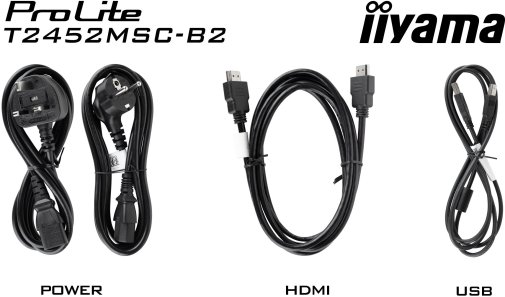 Монітор iiyama ProLite T2452MSC-B2 - 24