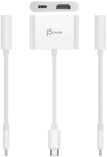 Фото: Перехідник J5create 2in1 JCA152-N White № 14 | KTC