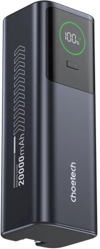 Батарея універсальна Choetech B1012 20000mAh 100W Black