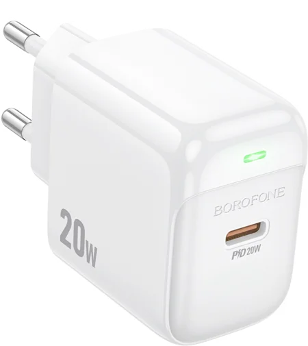 Фото: Зарядний пристрій BOROFONE BAS43A Potential PD 20W White (6941991113819) № 11 | KTC