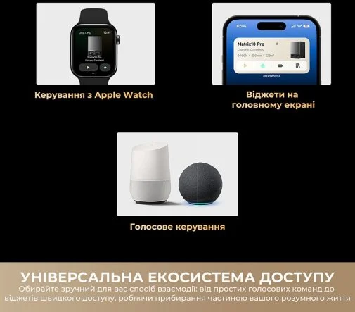Фото: Робот-пилосос Dreame Bot Matrix 10 Pro White (RLM61HE-Wh) № 26 | KTC