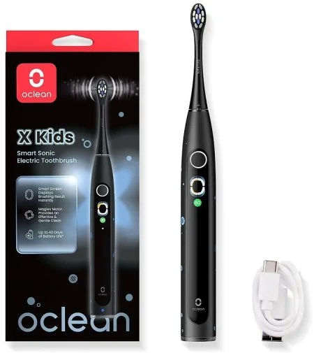 Фото: Електрична зубна щітка Oclean X Kids Electric Toothbrush Black (6970810557206) № 12 | KTC