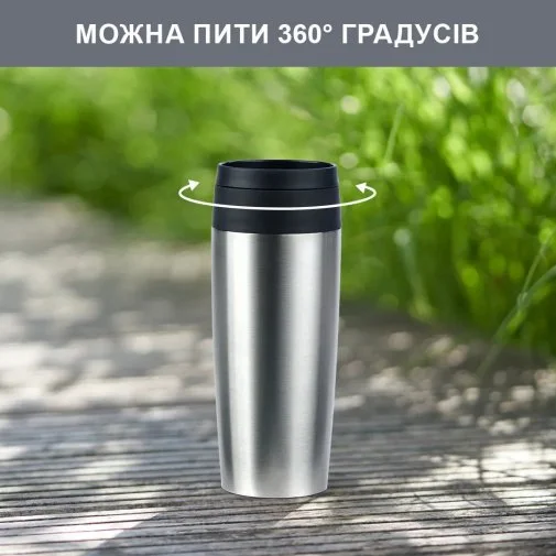 Фото: Термочашка Tefal Travel Mug Classic 360ml Steel (N2020110) № 18 | KTC