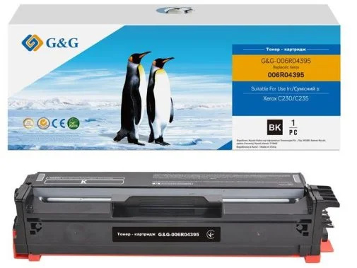 Фото: Сумісний картридж G&G for Xerox C230/C235 Black 3k (G&G-006R04395) № 2 | KTC