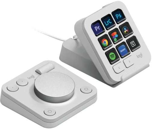 Фото: Клавіатура Logitech MX Creative Console Pale Grey (920-012932) № 17 | KTC