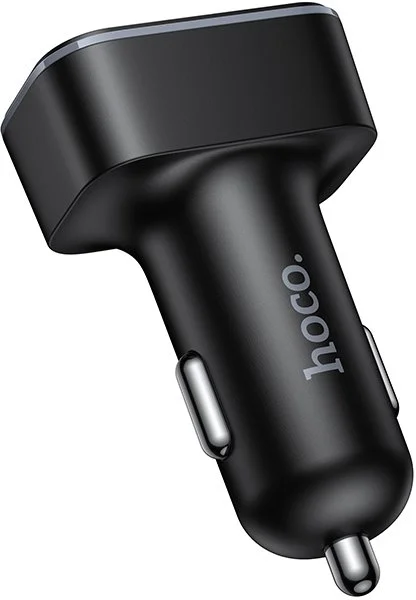 Фото: Автомобільний зарядний пристрій Hoco Z63B Barry QC3.0 PD 30W Black (6942007666244) № 14 | KTC