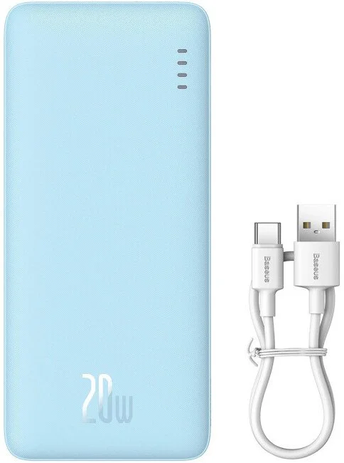 Фото: Батарея універсальна Baseus Airpow 20000mAh 20W Blue (P10022804313-00) № 8 | KTC