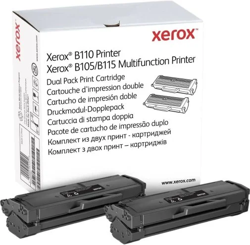 Фото: Картридж Xerox for B105/B110/B115 2x1.5k Black (006R04964) № 5 | KTC