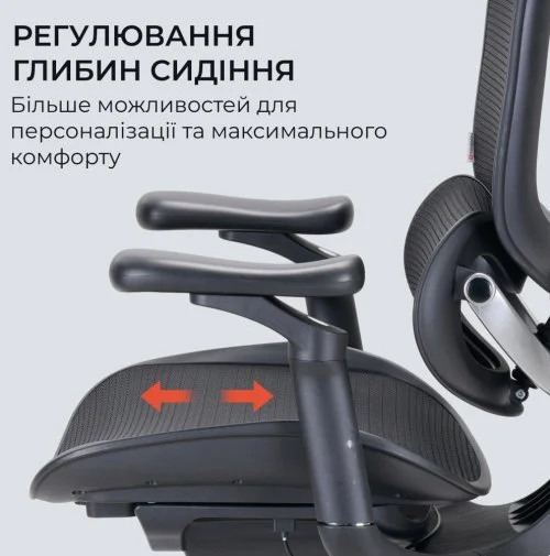 Фото: Крісло SIHOO C300 Lite V2 White (C300-LITE-V2-B102) № 35 | KTC