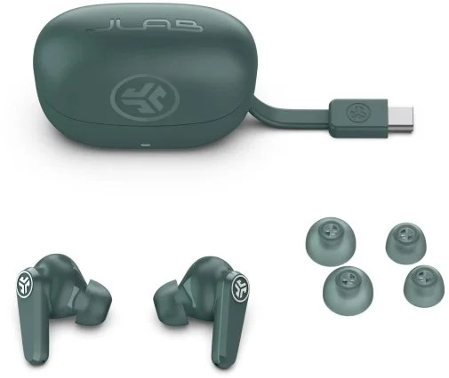 Фото: Навушники JLAB Go Pods ANC Sage (IEUEBGOPODSRSGE124) № 9 | KTC