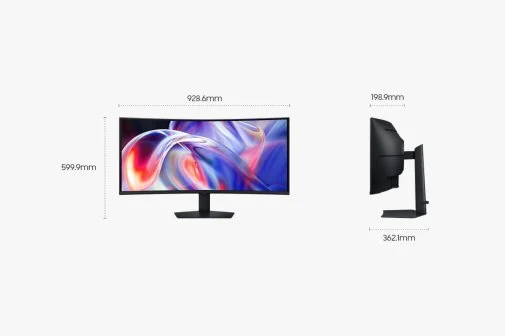 Фото: Монітор Samsung ViewFinity HRM S85TH Black (LS40H850TAIXUA) - 40" VA / 5120x2160 / 144 Гц / AMD FreeSync Premium / HAS № 17 | KTC
