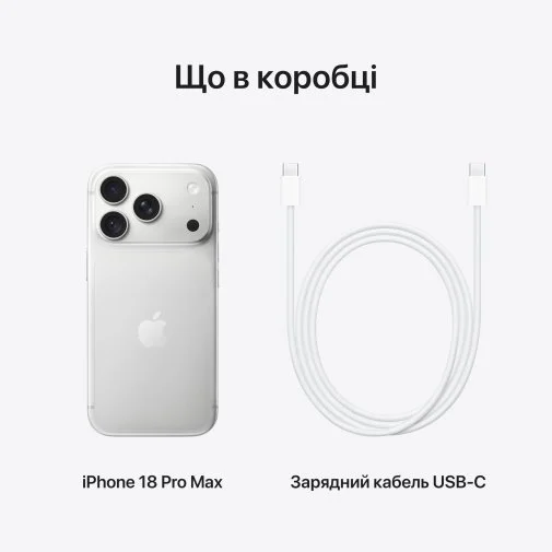 Фото: Смартфон Apple iPhone 18 Pro Max 256GB Silver (MJXP4) № 22 | KTC