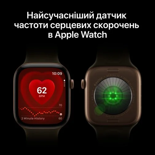 Фото: Смарт годинник Apple Watch 12 GPS 42mm - Black Aluminium Case with Black Sport Band - M/L (MJEC4) № 11 | KTC