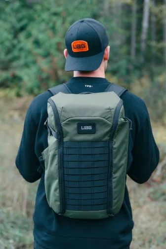 Фото: Рюкзак для ноутбука UAG Civilian 20L Olive/Orange (984174117297) № 29 | KTC
