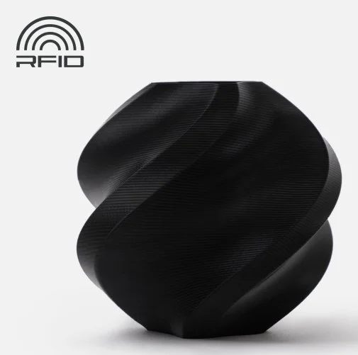 Фото: Пластик (філамент) для 3D друку Bambu Lab 3D PLA Basic Black Refill (BAMBUPLABKSF) № 3 | KTC