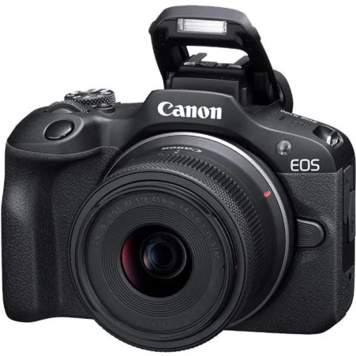 Фото: Цифрова фотокамера Canon EOS R100 kit 18-45 IS STM (6052C074) № 26 | KTC