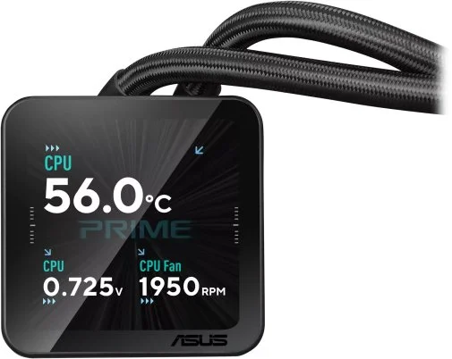 Фото: Система рідинного охолодження ASUS Prime SLC II 360 ARGB LCD (90RC01W1-B0EAY0) № 30 | KTC