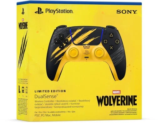 Фото: Геймпад Sony PlayStation DualSense for PS5 Marvels Wolverine Yellow Limited Edition (1000056821) № 16 | KTC