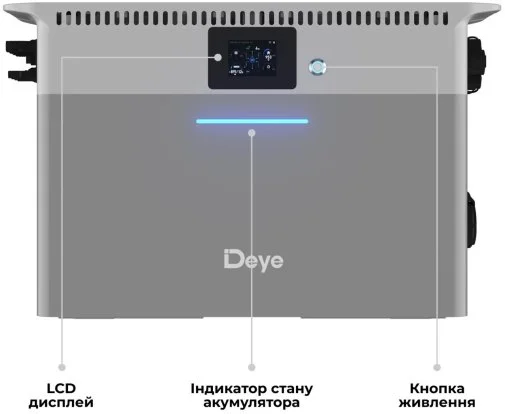Фото: Зарядна станція Deye SUN-BK250 2500W 2560Wh № 14 | KTC