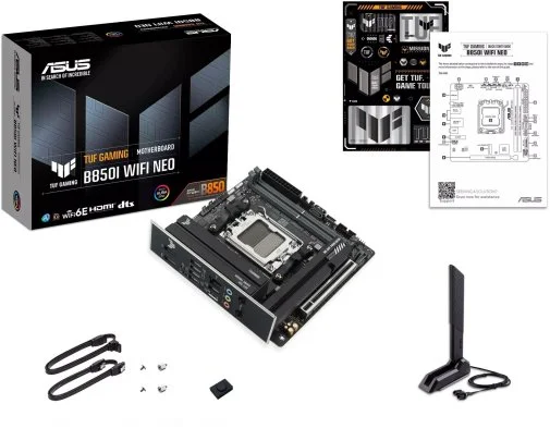 Фото: Материнська плата ASUS TUF Gaming B850I WIFI Neo № 13 | KTC