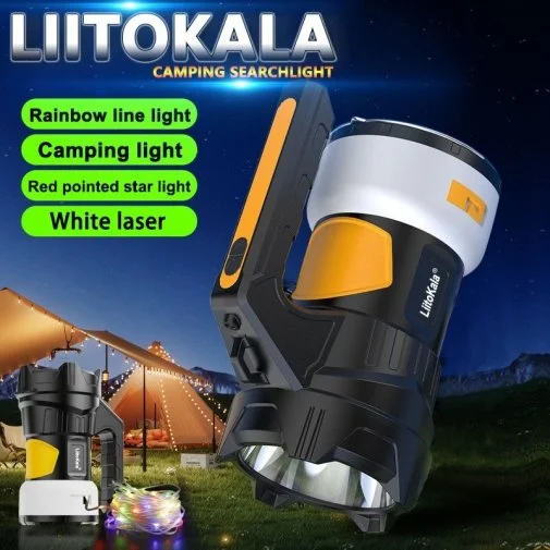 Фото: Ліхтар ручний LiitoKala LF-908 with a 15m RGB strip № 8 | KTC