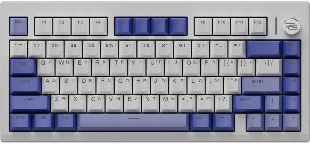 Фото: Клавіатура Proove Gaming Raster White/Purple (WKRS00022417) № 12 | KTC