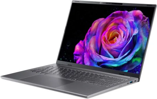 Фото: Ноутбук Acer Aspire 16 AI A16-I71M-9398 NX.JY4EU.005 Grey - 16" OLED 120 Гц / Intel Core Ultra 9 / 386H / DDR5 16 ГБ / PCI-E SSD 512 ГБ / Intel Graphics № 13 | KTC