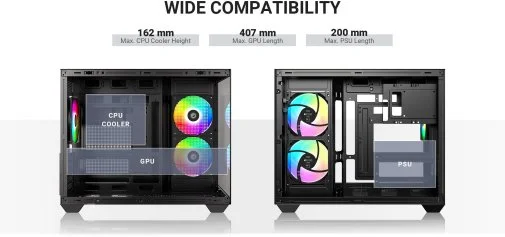 Фото: Корпус ID-COOLING View 500 ARGB Black with window (VIEW 500 ARGB) № 41 | KTC