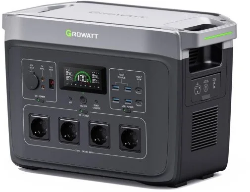 Фото: Зарядна станція Growatt Infinity 2000 Pro 2400W 2048Wh (INFINITY 2000 PRO) № 9 | KTC