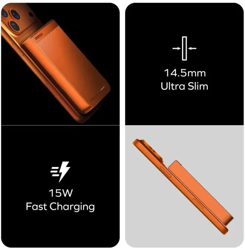 Фото: Батарея універсальна Momax 1-Power S.Pass 10000mAh 30W / Qi2 15W Titanium (IP162Q2L) № 26 | KTC