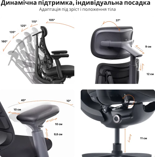 Фото: Крісло LiberNovo Omni Gen Glacier 48cm (CP-GW-1000088-00-04) № 36 | KTC