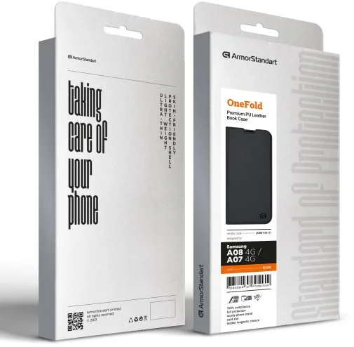 Фото: Чохол ArmorStandart for Samsung A08 4G / A07 - OneFold Case Black (ARM92511) № 12 | KTC