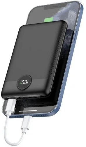 Фото: Батарея універсальна Veger W1140 10000mAh 22.5W Black (6970453554181) № 11 | KTC