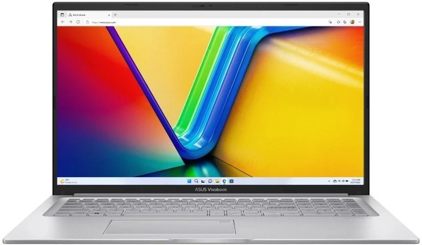 Фото: Ноутбук ASUS Vivobook 17 X1704MA-AU102 Cool Silver - 17.3" IPS 60 Гц / Intel Core 3 / 304 / DDR5 8 ГБ / PCI-E SSD 256 ГБ / Intel Graphics № 8 | KTC