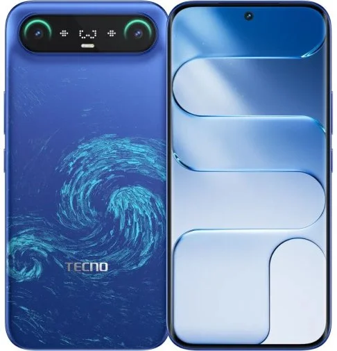 Фото: Смартфон TECNO Camon Slim 4G CN6c 8/128GB Van Gogh Blue (4894947136016) № 12 | KTC