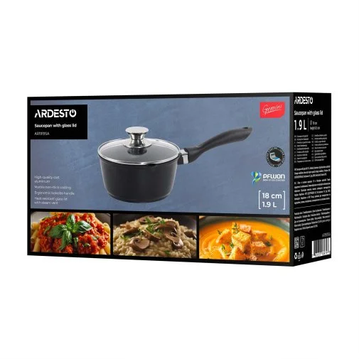 Фото: Ківш Ardesto Gemini Lazio 1.9L Black (AR1919SA) № 19 | KTC