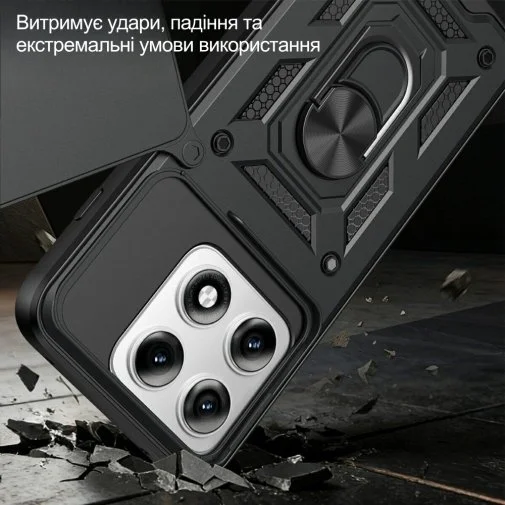 Фото: Чохол BeCover for Motorola Edge 70 Pro - Military Black (716257) № 13 | KTC