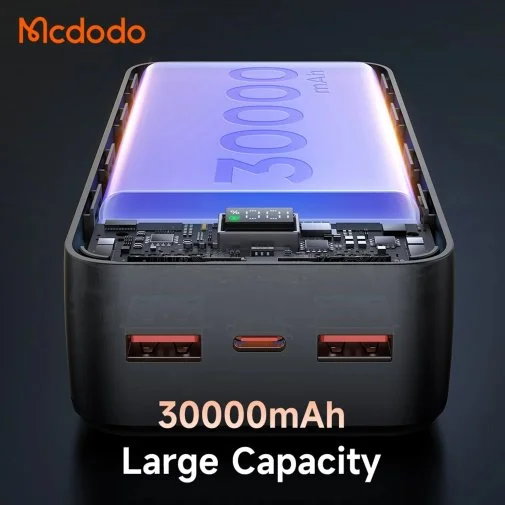 Фото: Батарея універсальна McDoDo MC-4240 30000mAh 22.5W Black № 17 | KTC