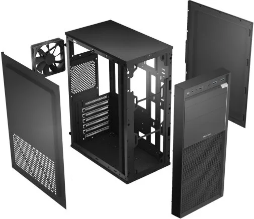 Фото: Корпус Logic Concept J23 Pro Black (LC-A-J23PR-1F-B) № 19 | KTC