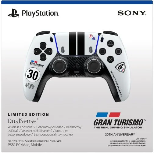 Фото: Геймпад Sony PlayStation DualSense for PS5 Gran Turismo Limited Edition (1000057251) № 16 | KTC
