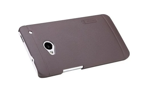 Фото: Чохол Nillkin для HTC ONE (M7) - Super Frosted Shield коричневий № 6 | KTC