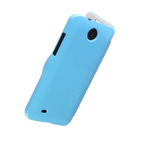 Фото: Чохол Nillkin для HTC Desire 300 - Fresh Series Leather Case cиній № 7 | KTC