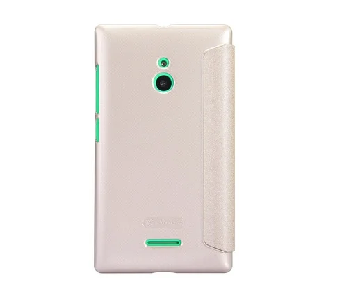 Фото: Чохол Nillkin для Nokia XL - Spark series золотий № 6 | KTC