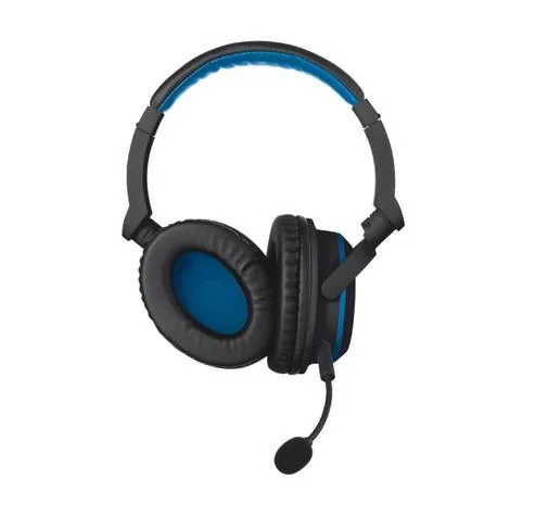 Фото: Гарнітура Trust Mira PC Headphone чорна/синя № 6 | KTC