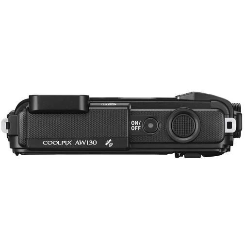 Фото: Цифрова фотокамера Nikon Coolpix AW130 чорна № 10 | KTC