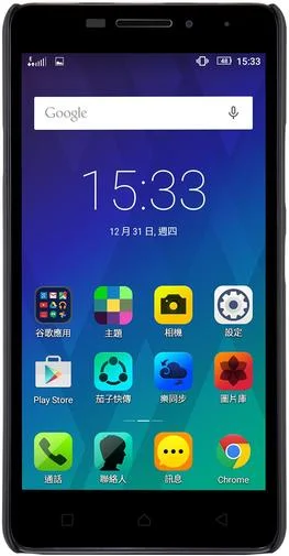 Фото: Чохол Nillkin для Lenovo Vibe P1m - Super Frosted Shield чорний № 11 | KTC