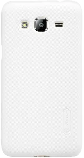 Фото: Чохол Nillkin для Samsung J3/J300 - Super Frosted Shield білий № 7 | KTC