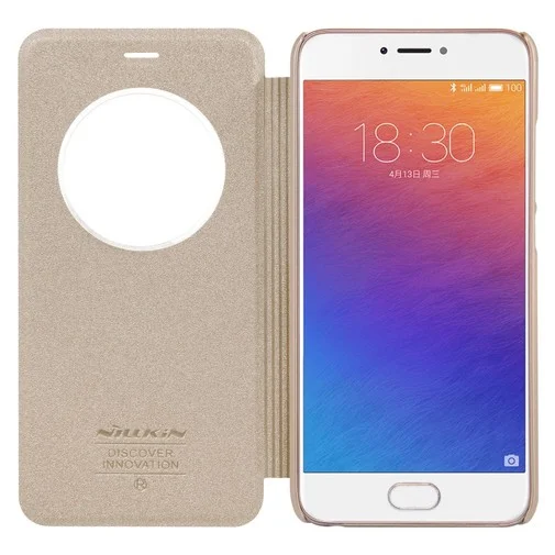 Фото: Чохол Nillkin для Meizu Pro 6 - Spark series золотий № 8 | KTC